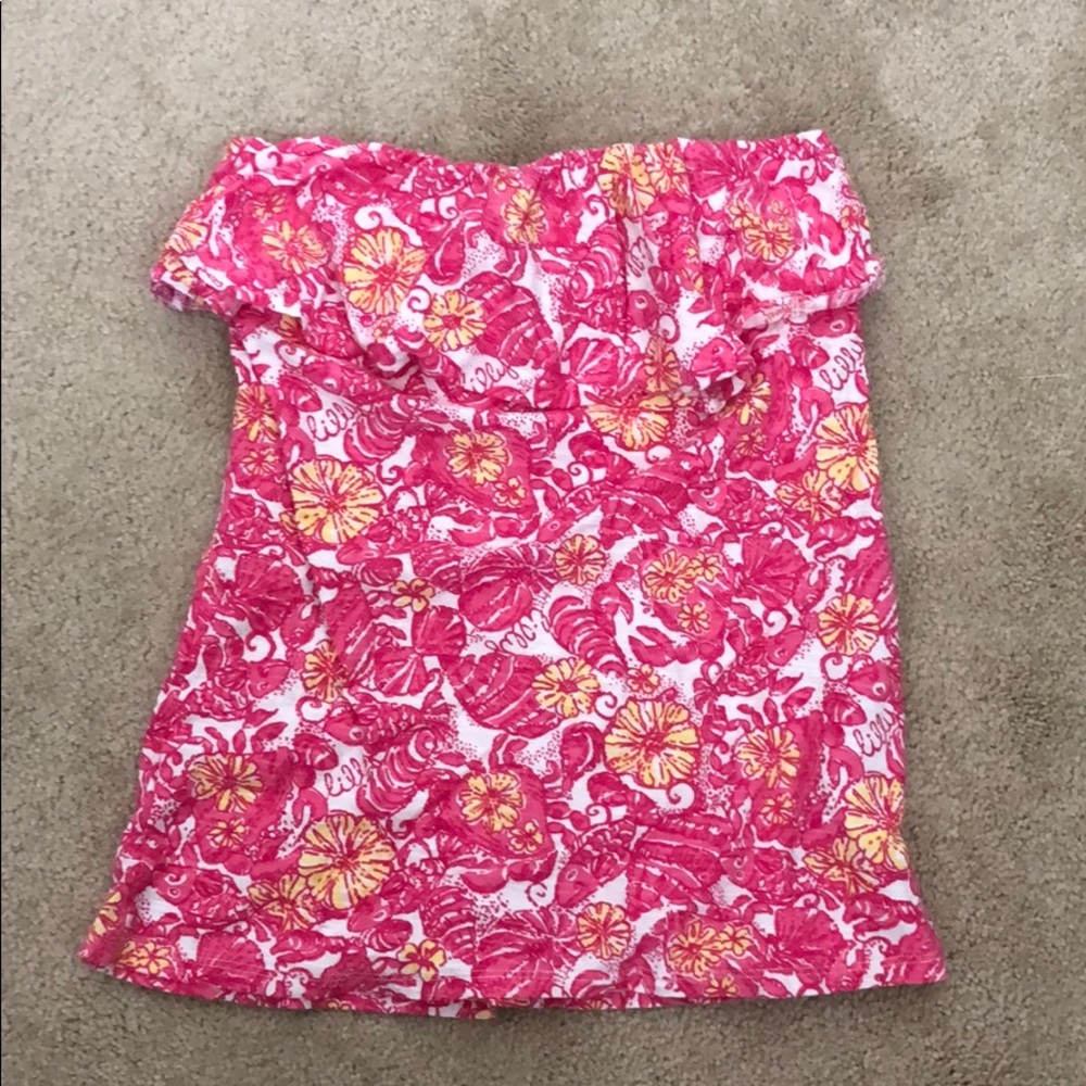 Lilly Pulitzer Strapless Top